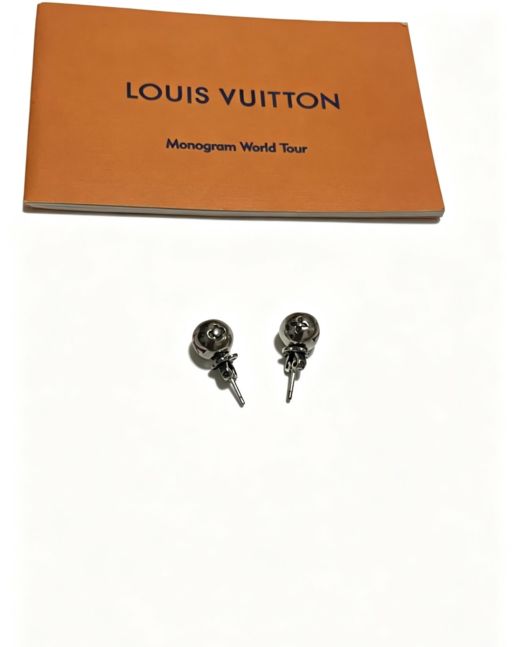 Louis Vuitton Monogram World Tour Earrings